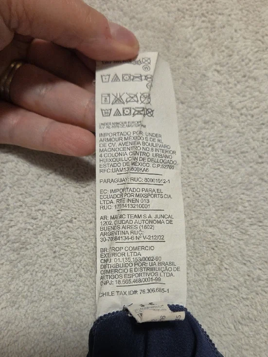 Under Armour Navy Racerback Performance Tank - Picture 6 of 6